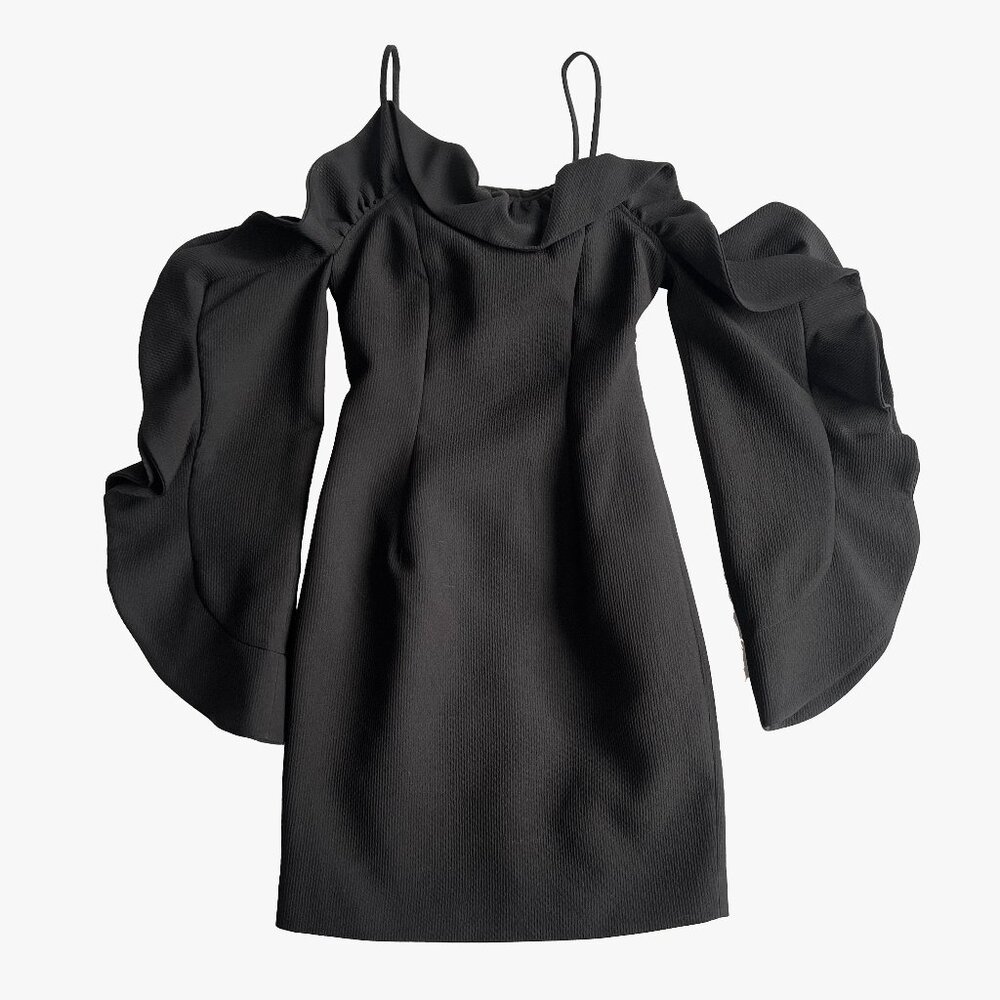 Keepsake Messages Long-Sleeve Mini Dress Size S View 2